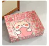 Caja de arena de papel desechable para gatos lista para enviar para viajes de negocios, guarderías de mascotas y viajes, engrosada, plegable y fácil de limpiar, inodoro para gatos