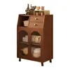 Gabinete de Vestíbulo, Aparador de Comedor, Vitrina de Té de Pared para Sala de Estar, Gabinete Lateral, Estante Multifuncional para Almacenamiento de Utensilios de Cocina