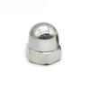 Tuerca de Tapa Galvanizada Acero Inoxidable 304/201 Tuerca Decorativa de Tapa Tuerca de Tornillo de Cabeza Redonda M3m5m6m10-m48