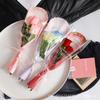 Bolsa de Diosa de Material Floral Zhuoxian Bolsa Individual para Flores Rosa Clavel Bolsa Embalaje Floral Bolsa Individual