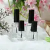Frasco de Esmalte Transparente Frasco de Vidro Frasco Vazio com Pincel Frasco de Óleo para Gel de Unha 5ml 8ml 15ml Frasco de Óleo para Cuidado com as Unhas