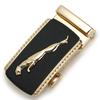 Guan Pin 3.5CM Cinturón de Cuero para Hombre con Cabeza Esmerilada y Hebilla Automática Cintura Cabeza Pantalones de Hombre Negocios Outlet de Fábrica