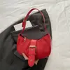 Nova Bolsa Nicho para Mulheres no Outono e Inverno, Alça de Ombro Larga Versátil, Bolsa de Mão Pequena, Bolsa de Ombro Axilar para Estudantes