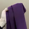 Camiseta de Algodón Puro de Marca de Moda Morado Uva de Manga Corta Ajustada para Mujer, Top de Moda Adelgazante para Verano, Paquete de 40