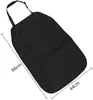 Almacenamiento para Coche Asiento Trasero con Bolsillo Cubierta del Respaldo del Asiento para Niño Pequeño Almohadilla Anti-patadas Cojín Protector