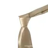 Corbata de Grupo de Satén de 8 cm Corbata para Hombre de Color Sólido Azul Corbata para Boda Negocios Padrino de Boda Monocromática Corbata Negra