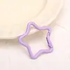 Fivela Gancho Estrela Cinco Pontas Pintada Colorida Fivela para Joias Fivela de Mola Material para Bolsa de Miçangas DIY Chaveiro Pendurado Acessórios para Joias
