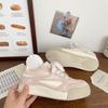 Zapatillas para Mujer 2025 Nuevos Zapatos de Primavera y Otoño para Mujer Zapatos Blancos de Suela Gruesa con Zapatos para Faldas Zapatos Deportivos y de Ocio para Estudiantes Zapatos de Entrenamiento Moral
