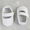 Ropa de Bebé de Simulación de 55 cm Muñeca Reborn Accesorios de Juguete para Niños Tenis Blancos Zapatos de Cuero Sandalias Unisex