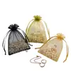 Bolsas de Muestra para Productos Cosméticos y de Cuidado de la Piel de Hilo de Perla, Empaques, Bolsas para Dulces de Boda, Bolsas de Organza al por Mayor de Fabricantes