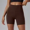 Leggings de yoga femininas com bolsos, alta elasticidade, secagem rápida, respiráveis, adequadas para corrida ao ar livre, tênis e fitness, shorts esportivos anti-exposição