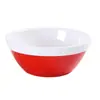 Bol para Fideos Imitación Porcelana Melamina A5, Bol Engrosado Forma de Caracol, Bol para Fideos con Sopa de Res, Bol para Ramen de Tienda de Fideos Bicolor de Pie Alto, Logo Personalizado