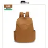Mochila Pequeña Ligera Bolsa de Viaje Mochila de Gran Capacidad para Mujer Tela Oxford Bolsa Escolar para Computadora Logo Personalizado Ocio al Aire Libre