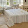 Sábana de Algodón Grueso Clase A, Pieza Única de Algodón Puro para Primavera, Uso en Casa Sábana Doble de Algodón Puro, Juego de Tres Piezas para Cama Individual de Dormitorio
