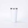 Taza de Acero Inoxidable para Coche con Forma de Cono de 16 oz Transfronteriza, Doble Capa al Vacío, Termo de Gran Capacidad, Taza Helada Portátil para Exteriores