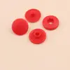 Botão de pressão de plástico colorido pressionado à mão botão de pressão de resina sem ferramenta botão de roupas de bebê botão de pressão de roupas infantis botão escuro