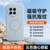 Adecuado para funda de teléfono OnePlus 12, accesorio magnético de silicona flocado para teléfono, cubierta de teléfono suave y amigable con la piel