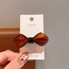 Pinza para el pelo pequeña de acetato con resorte, pinza de corbata, accesorio para el cabello con un tacto de alta gama y exquisito, pasador de gradiente transfronterizo, suave y transparente