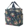 Bolsa Térmica Portátil Transfronteiriça com Duplo Bolso e Folha de Alumínio Espessa, Bolsa Térmica para Almoço, Bolsa Transportadora de Refeições, Bolsa Térmica para Marmita