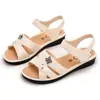 Sandalias de Mamá para Mujer, Sandalias de Cuña Cómodas Antideslizantes de Suela Suave para Verano para Mujeres de Mediana Edad y Mayores, Sandalias de Moda de Abuela Nuevo Modelo 2026