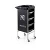 Carro caliente para teñir de barbería, estante para estilista de cabello, carro de bar, herramientas de peluquería, carrito de belleza, ventas directas de salón de belleza