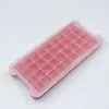 Charola para Hielo de 36 Compartimentos con Tapa del Fabricante Molde para Cubitos de Hielo Caja de Hielo Casera Molde de Silicona Cuadrado para Hielo Suplemento Alimenticio Molde para Hielo Molde de Hielo Paleta de Hielo