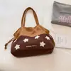 Bolsa de Ombro Estilosa Xiaomi Estilo Coreano Fresca para Axila Lançamento Outono 2026 Sensação Relaxada Bolsa de Ombro Única Estrela Tote de Alto Valor