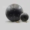 En stock: Tambor colorido, etéreo de 13 pulgadas y 15 tonos con forma de loto, un instrumento de percusión para meditación y atención plena, con un diseño de estilo chino