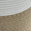 Cesta de Almacenamiento de Cuerda de Algodón Grande para Artículos Varios Transfronterizos Cesta para Ropa Sucia del Hogar Cesta Tejida Cesta de Almacenamiento de Hilo de Algodón Cesta para Ropa Sucia de Hilo de Algodón
