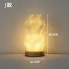 Luminária de mesa de cabeceira de alta qualidade, impressa em 3D, estilo creme, dimerização RGB contínua, luminária de mesa decorativa criativa transfronteiriça, luz noturna