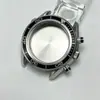 Ventas Directas de Fábrica Accesorios para Relojes Caja Impermeable de Acero Inoxidable de 43.5 mm Compatible con Movimiento Vk64 Juego Completo