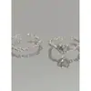Anillo de Dedo Índice Ajustable de Corazón Sólido de Lujo Minimalista de Nicho para Mujeres, Moderno y Único, Modelo Nuevo 2026