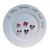 Corazón Creativo Forma Mickey Dibujo Animado Hecho a Mano DIY Pegamento de Crema Resina Accesorios Piezas Pequeñas Joyería Pasador Material Paquete Wholesale