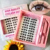 Set de Pegamento para Pestañas Postizas Transfronterizo, Gran Capacidad, Ligero, Pestañas Postizas Estilo Conejo, Sin Carga para los Ojos, Suave y de Larga Duración