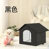 Casa para Gatos de Exterior Impermeable Tela Oxford Casa para Gatos Callejeros a Prueba de Frío y Aislada Villa para Gatos Kennel Universal para Mascotas de Cuatro Estaciones