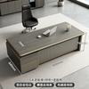 Escritorio de oficina escritorio de jefe escritorio ejecutivo moderno simple muebles de oficina Guangdong escritorio ejecutivo de lujo ligero escritorio ejecutivo