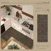 Alfombra de Cocina Amazon Persian de Tira Larga Resistente al Desgaste Pasillo Entrada Felpudo Antideslizante Suave Absorbente de Diatomeas para Pies