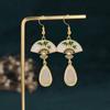 Pendientes de estilo chino, nuevos pendientes de estilo chino, pendientes de borlas para mujer, pendientes de estilo antiguo, pendientes de moda nacional vintage, nuevos pendientes Hanfu 2024