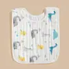 Distribución y Distribución de Paños de Lavar para Bebés de Gasa de Seis Capas de Algodón Puro, Baberos Faciales para Niños, Toallas de Saliva de Algodón Anti-Manchas