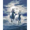 Dropshipping Transfronterizo Pintura al Óleo Digital al por Mayor Pinturas sin Marco 40X50 Amazon Wish Fábrica de Pintura Vestíbulo Ozon Caballo