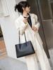 Bolso de Hombro de Cuero Genuino Gama Alta Otoño 2025 Nuevo Bolso de Gran Capacidad para Mujer Cuero Nappa Bolso Tote para Ropa de Trabajo Diaria