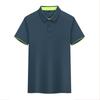 Overol polo de spandex de secado rápido con logotipo personalizado estampado para grupo, camiseta de manga corta con solapa, publicidad, camisa cultural, hecha a medida