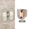 Estante para Chanclas de Baño sin Taladro, Estante de Almacenamiento para Baño, Organizador de Zapatos, Estante Colgante para Inodoro, Estante de Drenaje, Montado en la Pared
