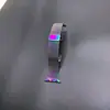 Adecuado para Correa de Apple Watch Applewatch Milanesa Acero Inoxidable Metal Magnética Correa de Reloj iWatch
