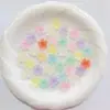 Contas Acrílicas Translúcidas Foscas Pétala de Folha Adorno para Cabeça Anel de Cabelo Brincos Material para Miçangas Artesanais DIY Venda por Atacado