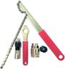 Herramienta Piñón Bicicleta Llave de Tarjeta Llave de Piñón Herramienta de Cadena Herramienta de Extracción de Piñón Accesorios Herramienta de Reparación de Bicicletas