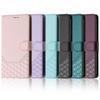 Para Sharp Wish4 Capa de couro Blackview A53 Honeycomb Embossed Card Wallet Anti-roubo Escova F-51E