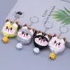 Pingente Pelúcia Sino Tendência Fofo Chaveiro Casal Acessório de Bolsa Moda Versátil Pingente Pelúcia Sino