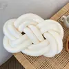 Almofada de Algodão com Núcleo para Cochilo Almofada de Mesa Decorativa para Janela de Canto Almofada de Assento Almofada Circular Estilo Nórdico Ins para Cadeira