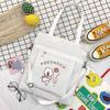 Bolsa de Lona Personalizada oem Bolso de Mano Multiusos Bolso de Hombro oem Bolso Tote Etiqueta Bolsa de Estudiante Mochila Cruzada